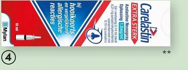 Aanbieding: Carelastin Neusspray azelastine extra sterk
