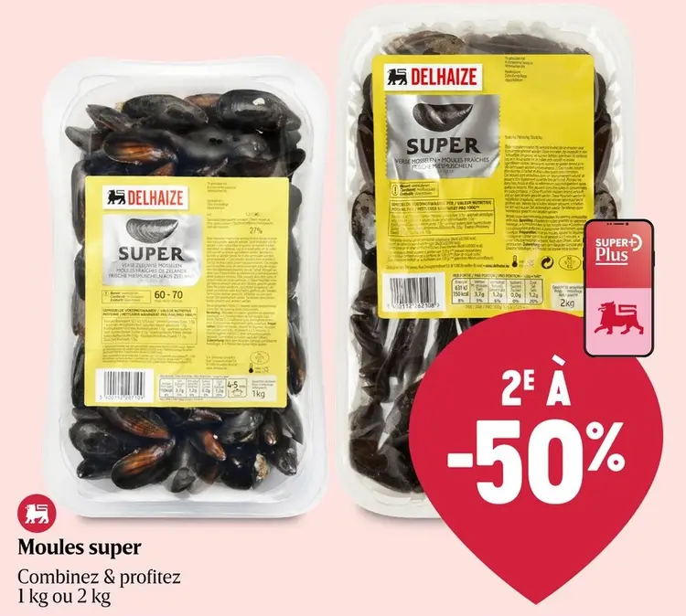 Offre: Moules super