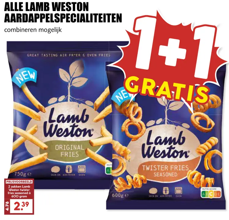 Aanbieding: Lamb Weston Aardappelspecialiteiten