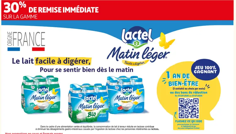 Promotie: Lactel Matin léger