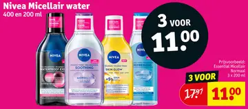 Aanbieding: Micellair water
