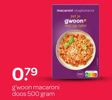 Aanbieding: g'woon macaroni