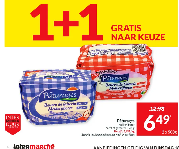 Aanbieding: Melkerijboter