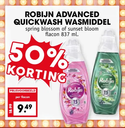 Aanbieding: Advanced quickwash wasmiddel