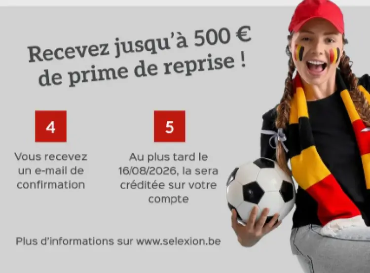 Offre: Prime de reprise