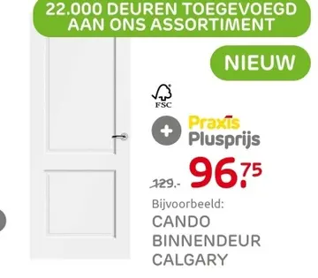 Aanbieding: Cando binnendeur calgary