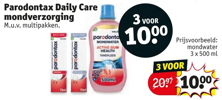 Aanbieding: Daily Care mondverzorging