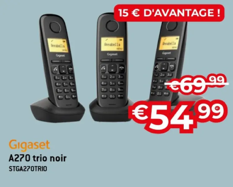 Offre: A270 trio noir