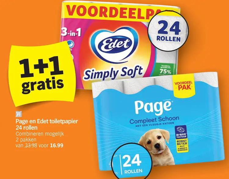 Promotie: toiletpapier