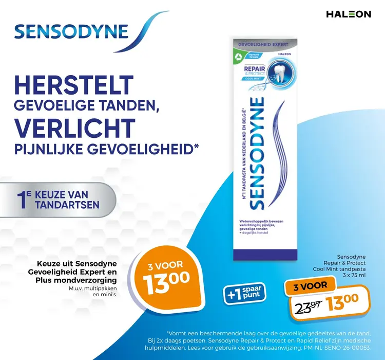 Aanbieding: Gevoeligheid Expert en Plus mondverzorging