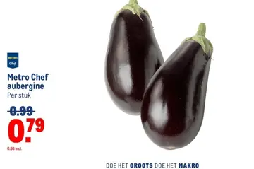 Aanbieding: Metro Chef aubergine