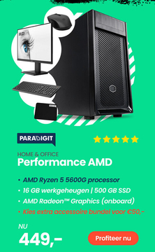 Aanbieding: Paradigit Home & Office Performance AMD