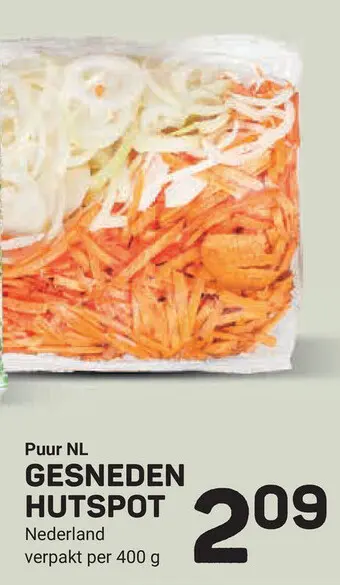 Aanbieding: Gesneden hutspot