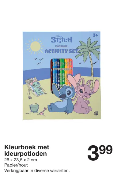 Promotie: Stitch Activity Set