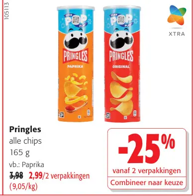 Promotie: Pringles