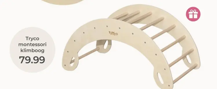 Aanbieding: montessori klimboog