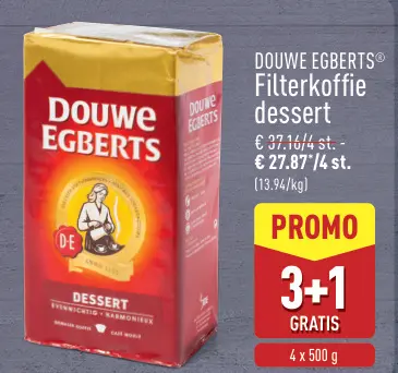 Aanbieding: Filterkoffie dessert