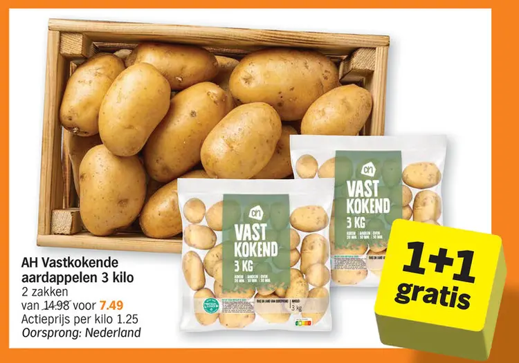 Promotie: Vastkokende aardappelen