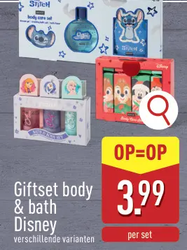 Aanbieding: Giftset body & bath