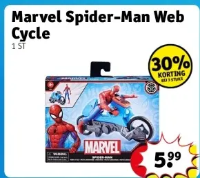 Aanbieding: Marvel Spider-Man Web Cycle