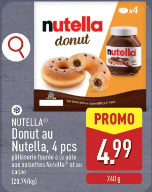 Offre: Donut au Nutella