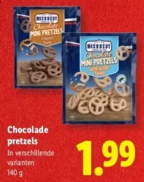 Aanbieding: Chocolade pretzels