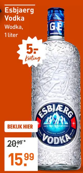 Aanbieding: Esbjaerg Vodka