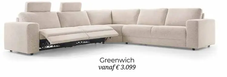 Aanbieding: Greenwich hoekbank