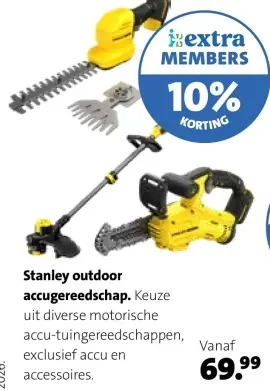 Aanbieding: outdoor accugereedschap