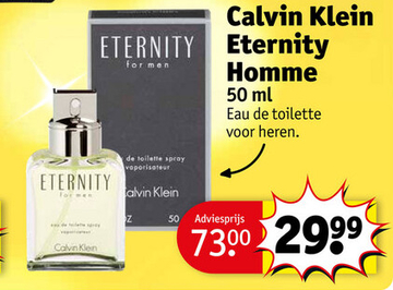 Aanbieding: Calvin Klein Eternity Homme