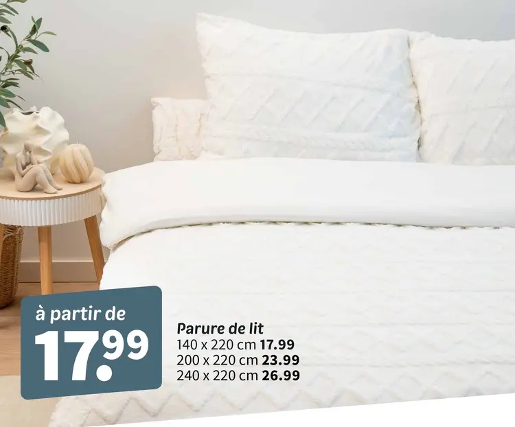 Offre: Parure de lit