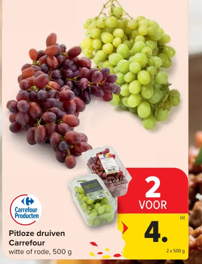 Promotie: Pitloze druiven