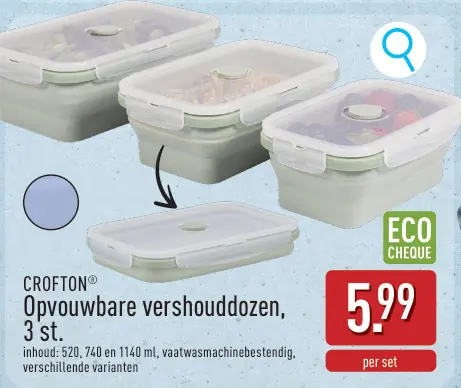 Promotie: Opvouwbare vershouddozen