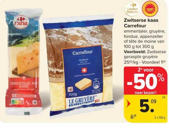 Promotie: Zwitserse kaas