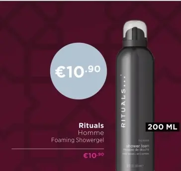 Aanbieding: Homme Foaming Showergel