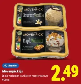 Aanbieding: Mövenpick ijs
