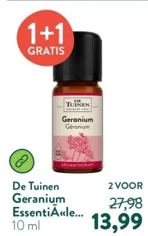 Aanbieding: Geranium Essentiële Olie