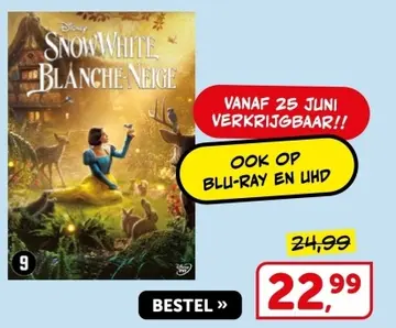 Aanbieding: SnowWhite Blanche Neige