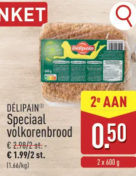 Promotie: Speciaal volkorenbrood
