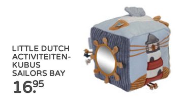 Aanbieding: Little Dutch activiteitenkubus Sailors Bay