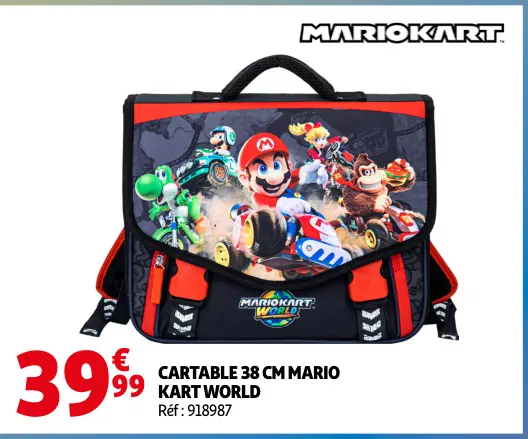 Promotie: Cartable mario kart world