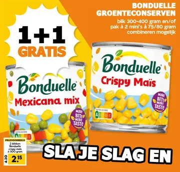 Aanbieding: Bonduelle Groenteconserven