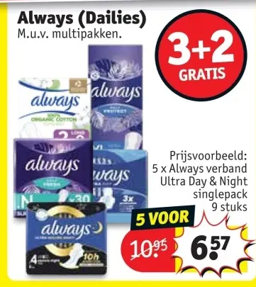 Promotie: Always (Dailies)