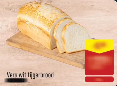 Promotie: Vers wit tijgerbrood