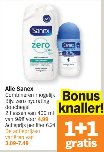 Promotie: Alle Sanex