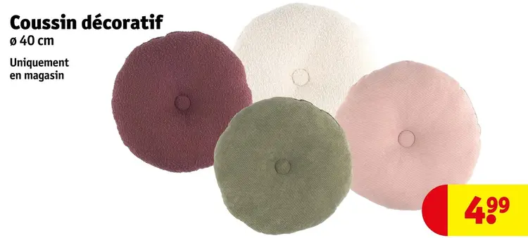 Offre: Coussin décoratif
