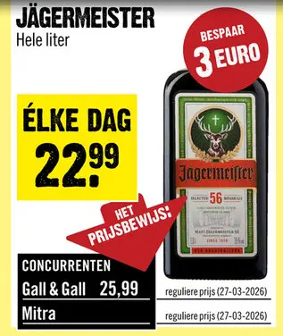Aanbieding: Jägermeister