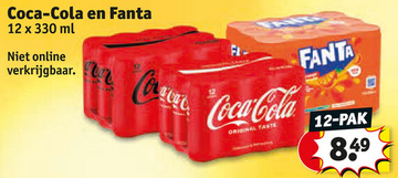 Aanbieding: Coca-Cola en Fanta