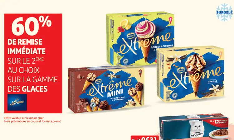 Offre: Glace Extrême