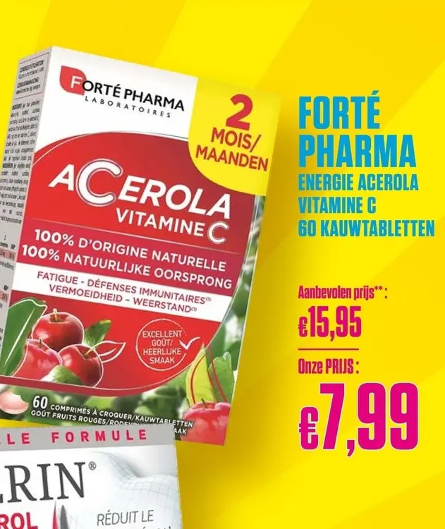 Promotie: Energie Acerola Vitamine C